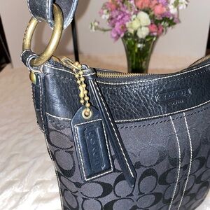 Coach Signature Jacquard Purse